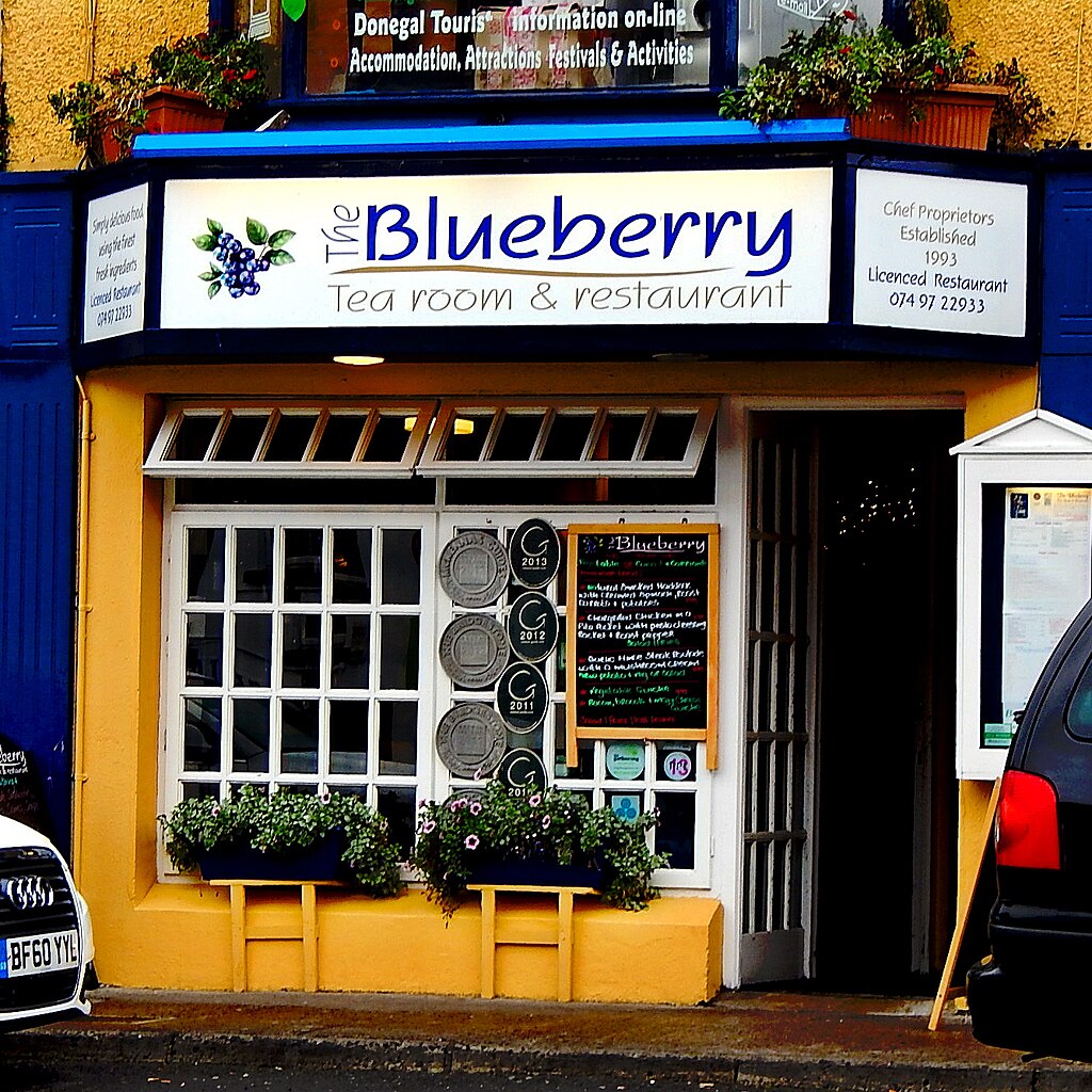 County Donegal - Donegal Town - The Blueberry Tea Room & Restaurant
